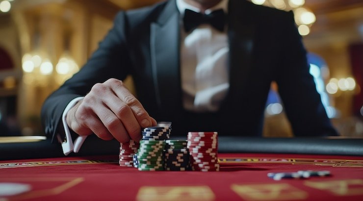 Layar Speed Baccarat di aplikasi mobile cola togel dengan dealer langsung